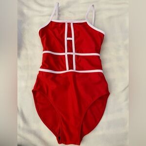 Oh La La: Simply Free Leotard/ Red/ CL(child 12)